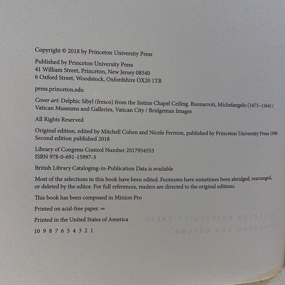 Princeton Readings in Political Thought. Like new condition. ISBN:978-0691159973 - Picture 9 of 10